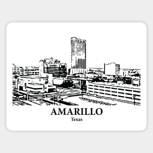 Amarillo - Texas Magnet